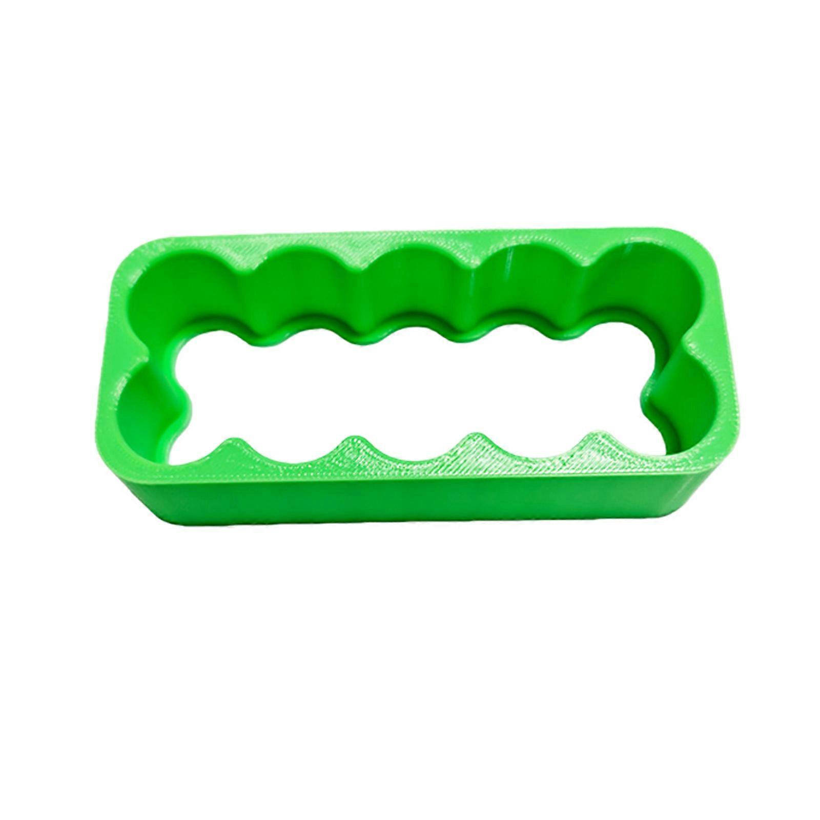 Efficient Spots Welding Fixture Bracket Support Stand for 21700 Lithium Batteries Assembly Constructed from Safe Plastic  Green