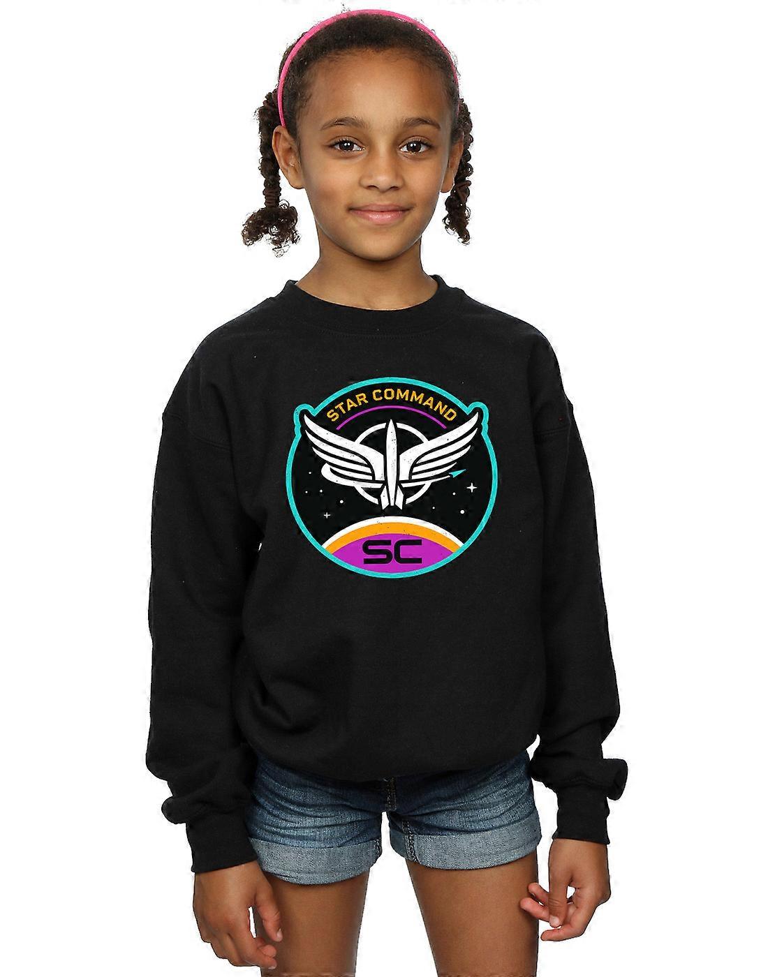 Disney Girls Lightyear Star Command Circle Sweatshirt
