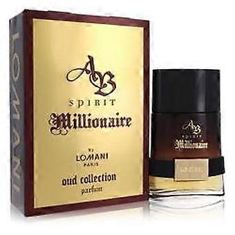  Spirit Millionaire Oud Collection by Lomani - Eau De Parfum Spray 3.3 oz - Men 