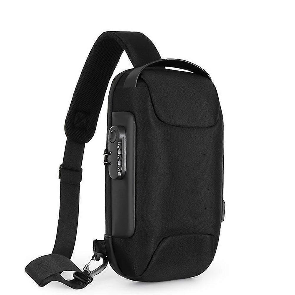 Protective Carrying Case with Secure Lock for ROG Console, Shockproof Crossbody Travel Shoulder Bag