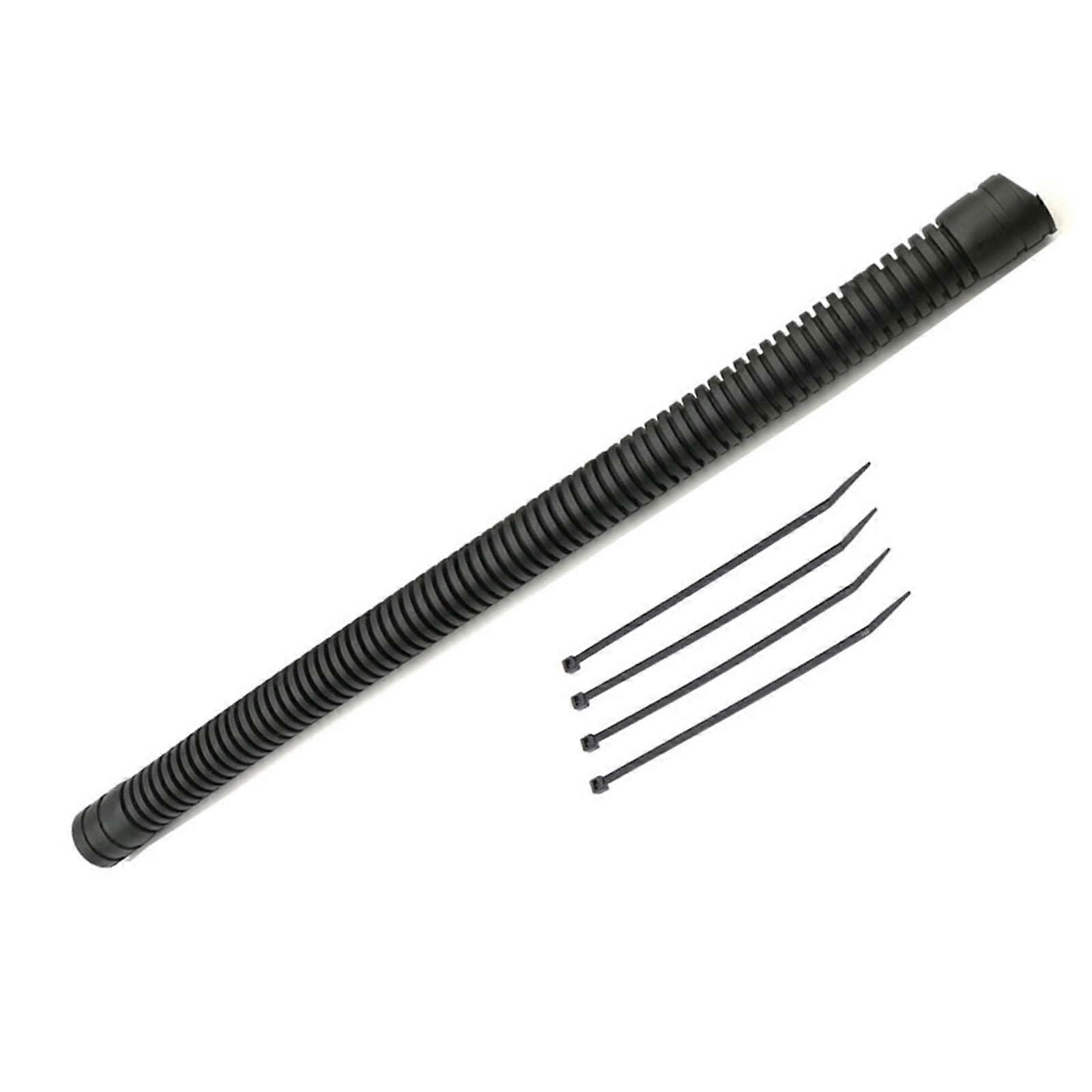 Durable Rubber Diving Inflator Hose Flexible Scuba Corrugated Hose for Efficient Airways Adjustment