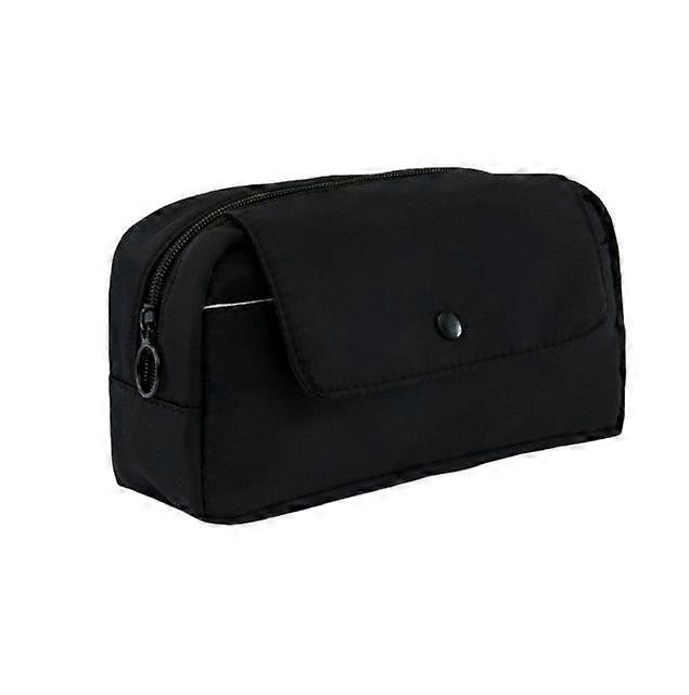 Multifunctional Pencil Case, Large Pencil Bag for Students Black