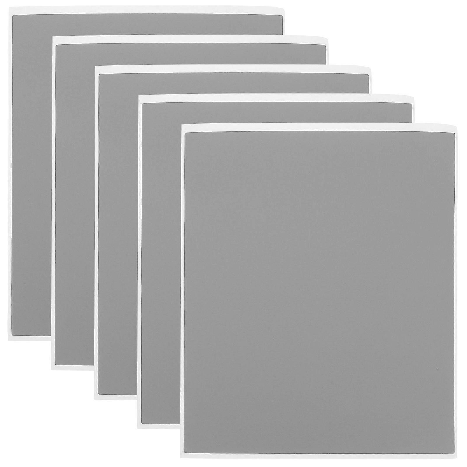 5 Sheets Scratch Off Labels Scratch Off Coating Label Scratch Off Stickers for Scratch Off Card