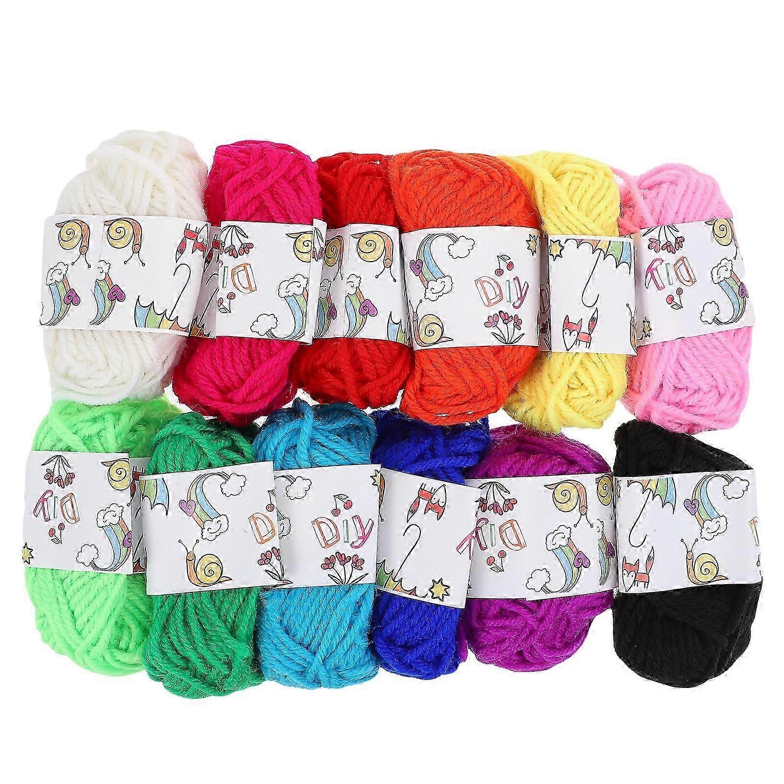 2 Bags Crochet Knitting Yarn Kit