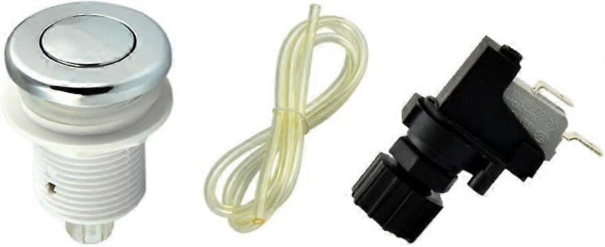 Garbage Disposal Air Switch Spa Bathtub Air Switch Button Kit Chrome Hot Tub