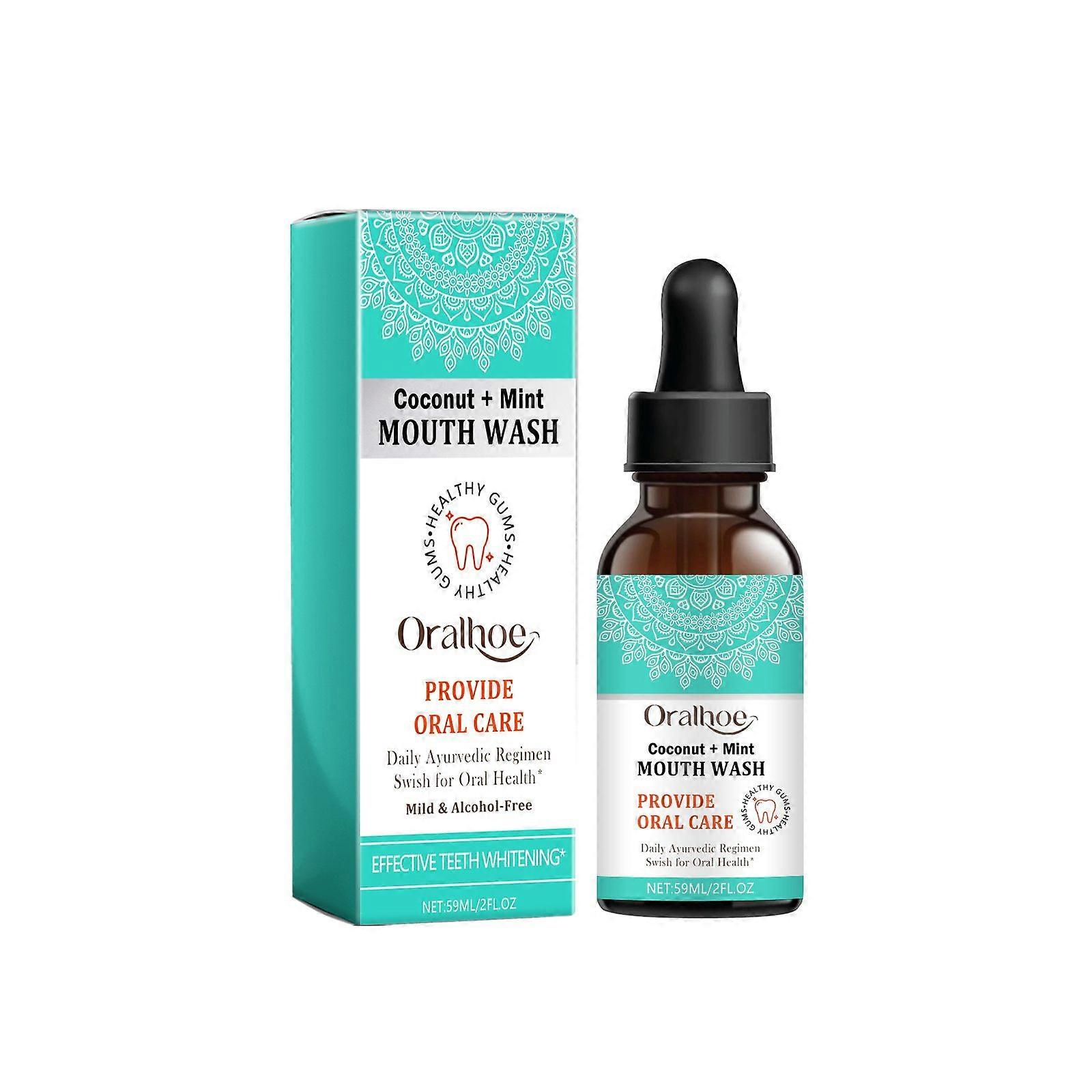 Teeth Whitening Mouthwash Contains Tea Tree Extract