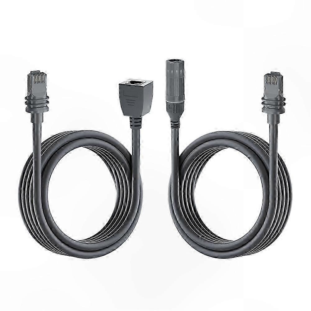2-Pack Ethernet Adapter Cable for Satellite Internet Gen3 Double Shielded IP68 1200Mbps Connection