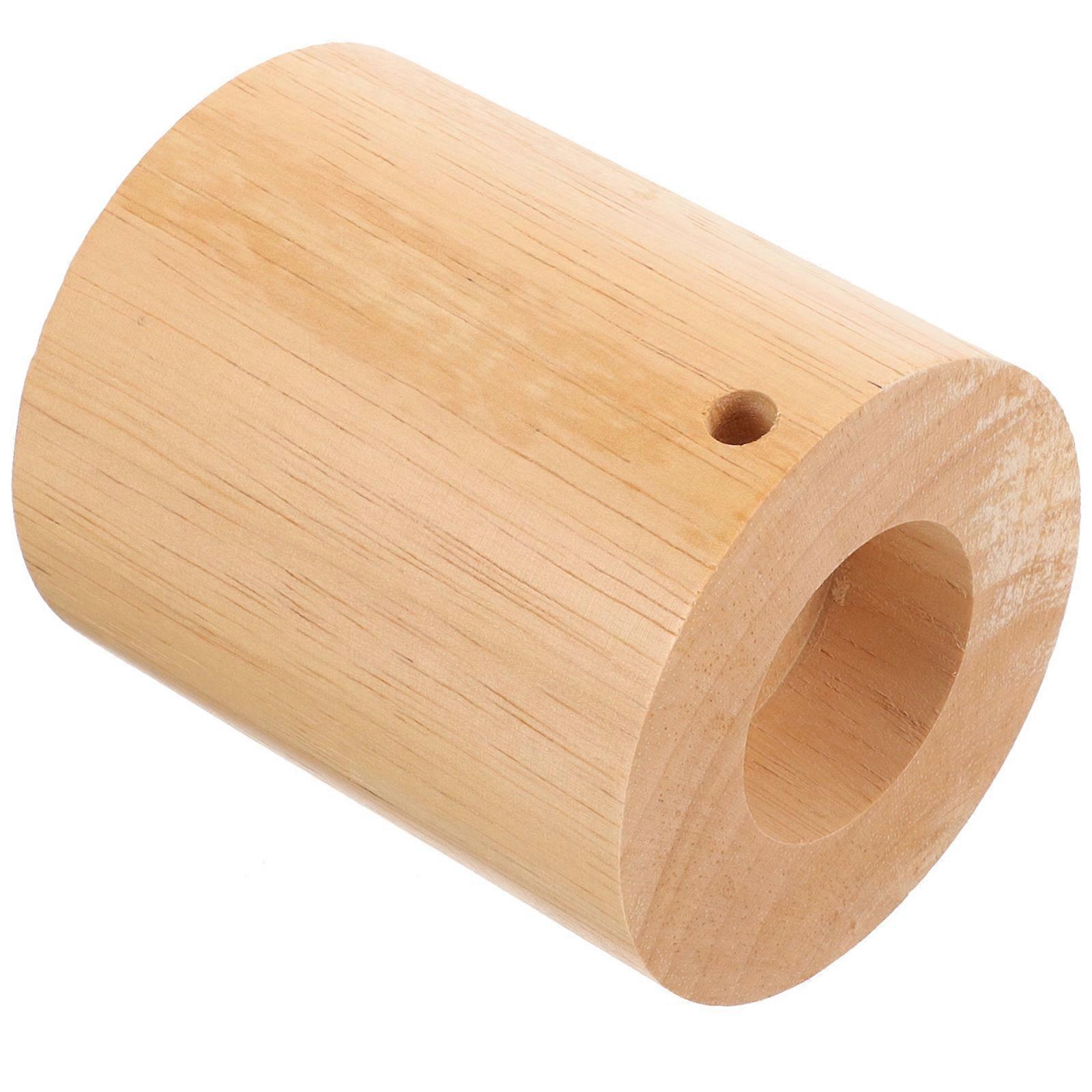 Wood Lamp Base Cylinder for Lamp LED Light Display Base E27 Accessory