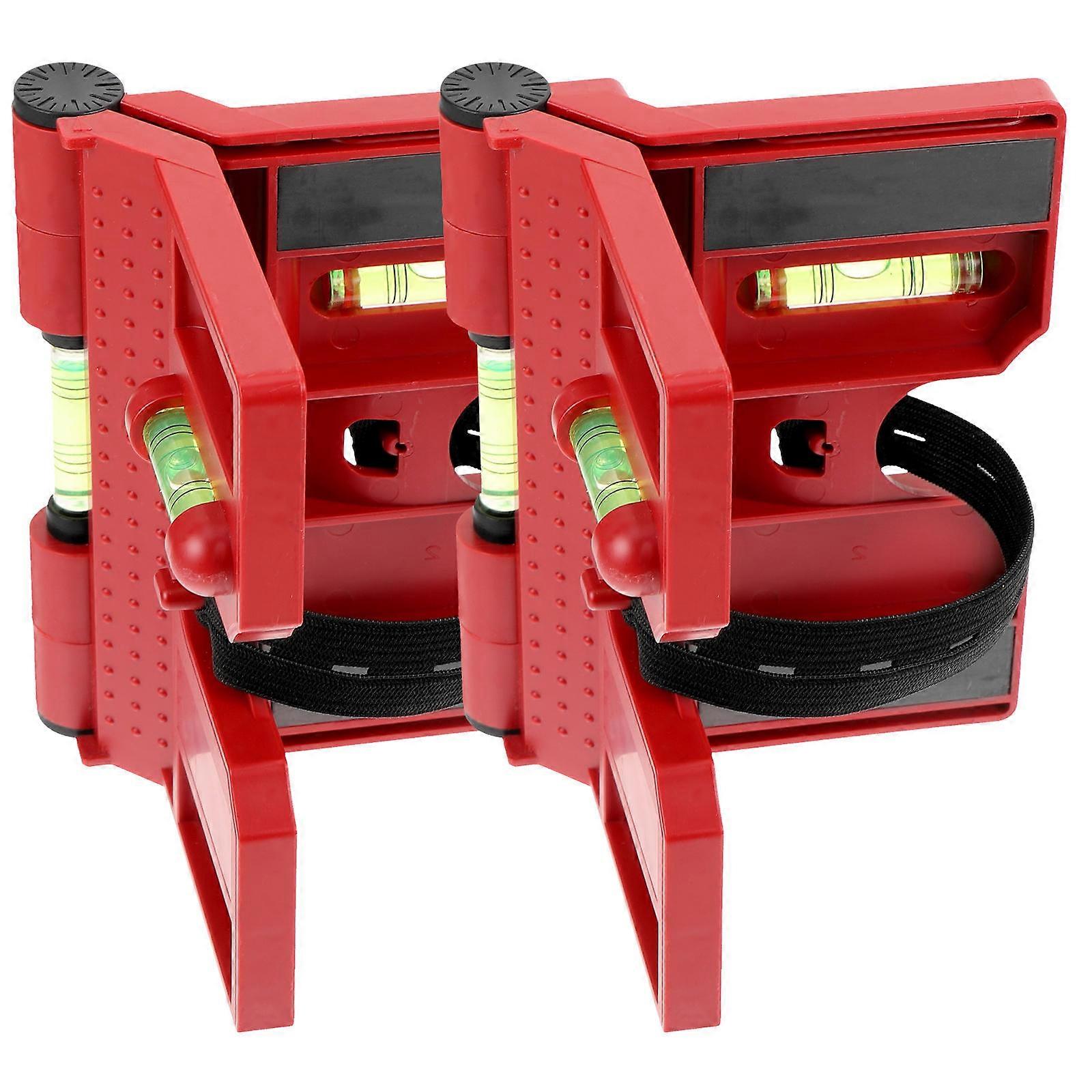Small Angle Meter Spirit Level for Measurement 2Pcs Foldable Bubble Level