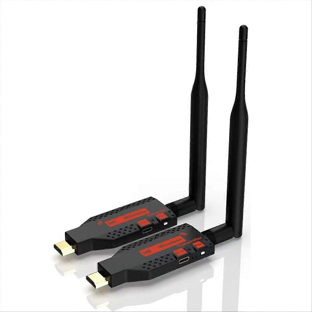 1080P 100m Wireless -Compatible 1 TX to 4 Splitter