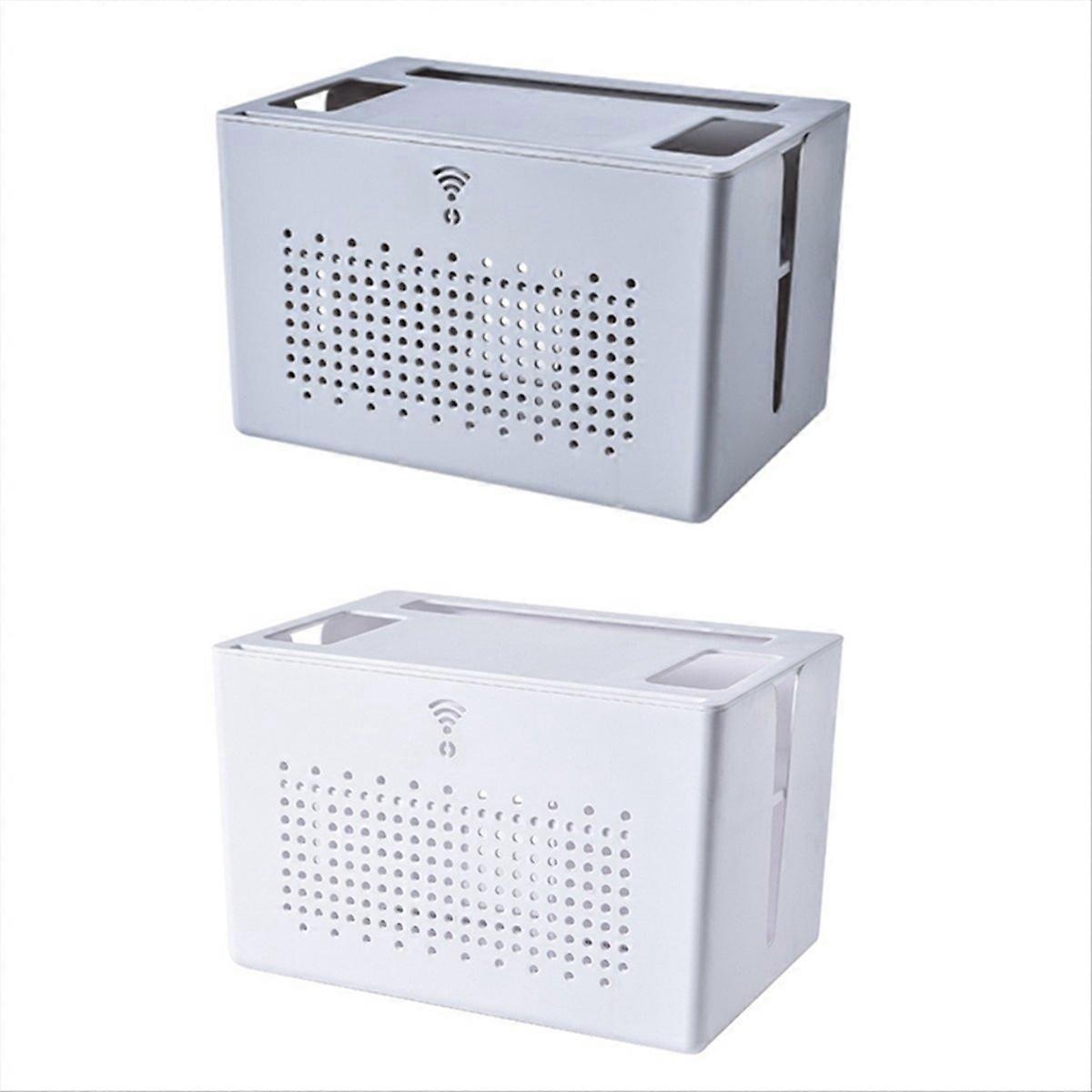 WiFi Router Storage Box Desktop Socket Wire Storage Box