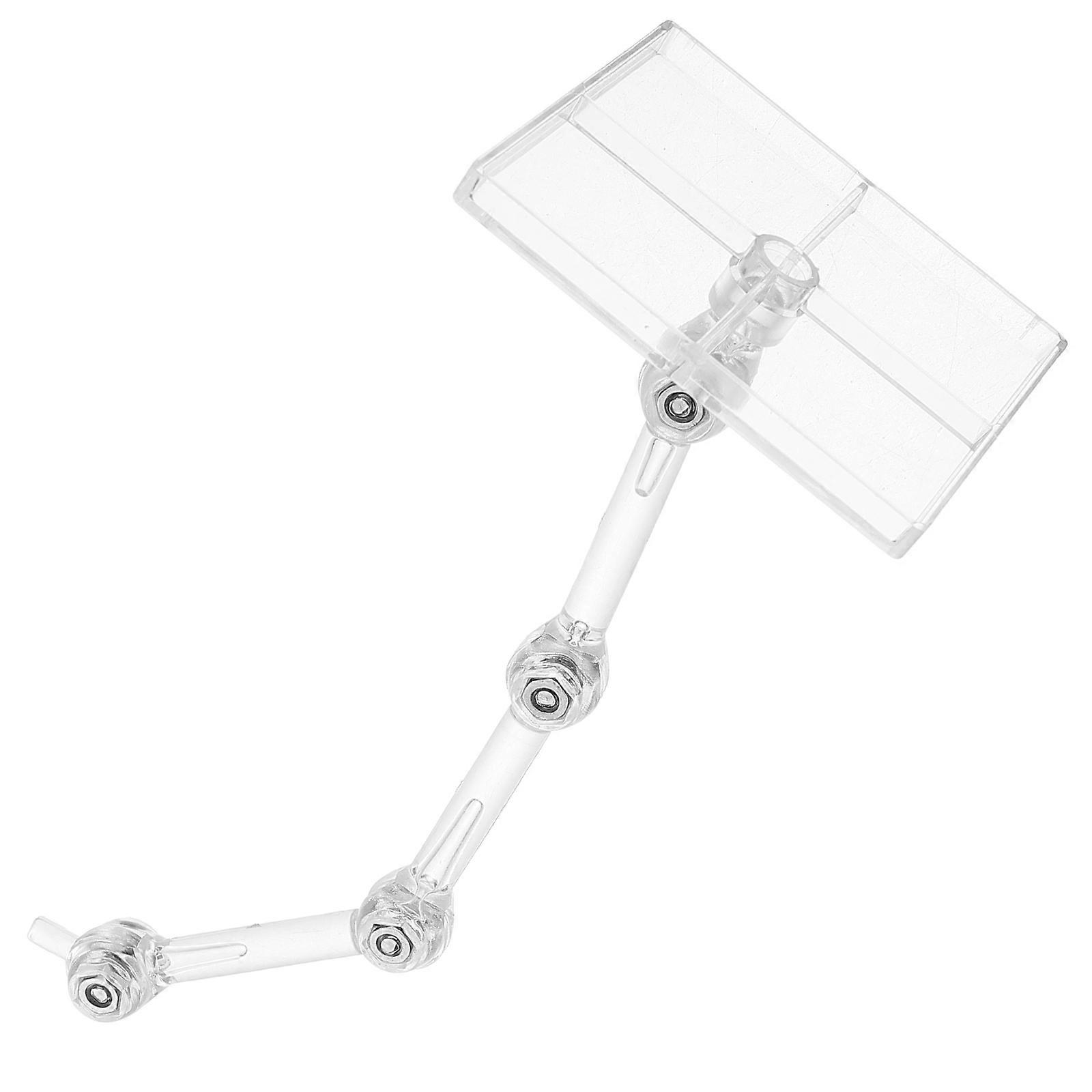 Action Figure Stand Display Holder Plastic for 2Pcs Doll Model Support