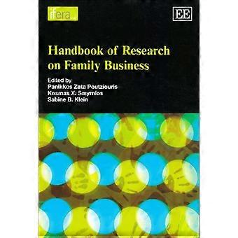 Handbook of Research on familiebedrijf