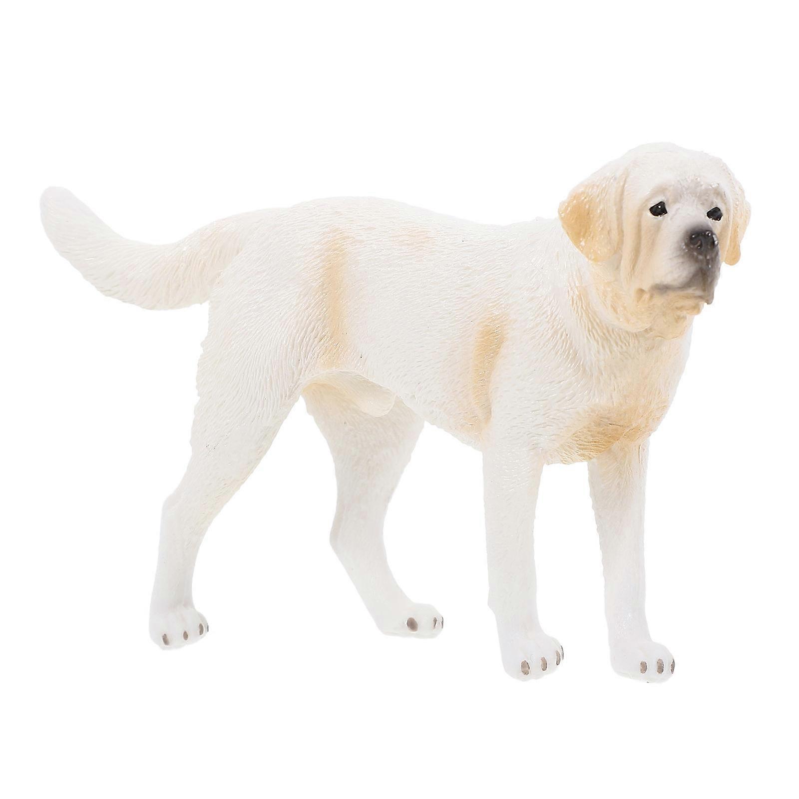 Simulation Dog Model Plastic Dog Model for Decor Use Standing Decoration