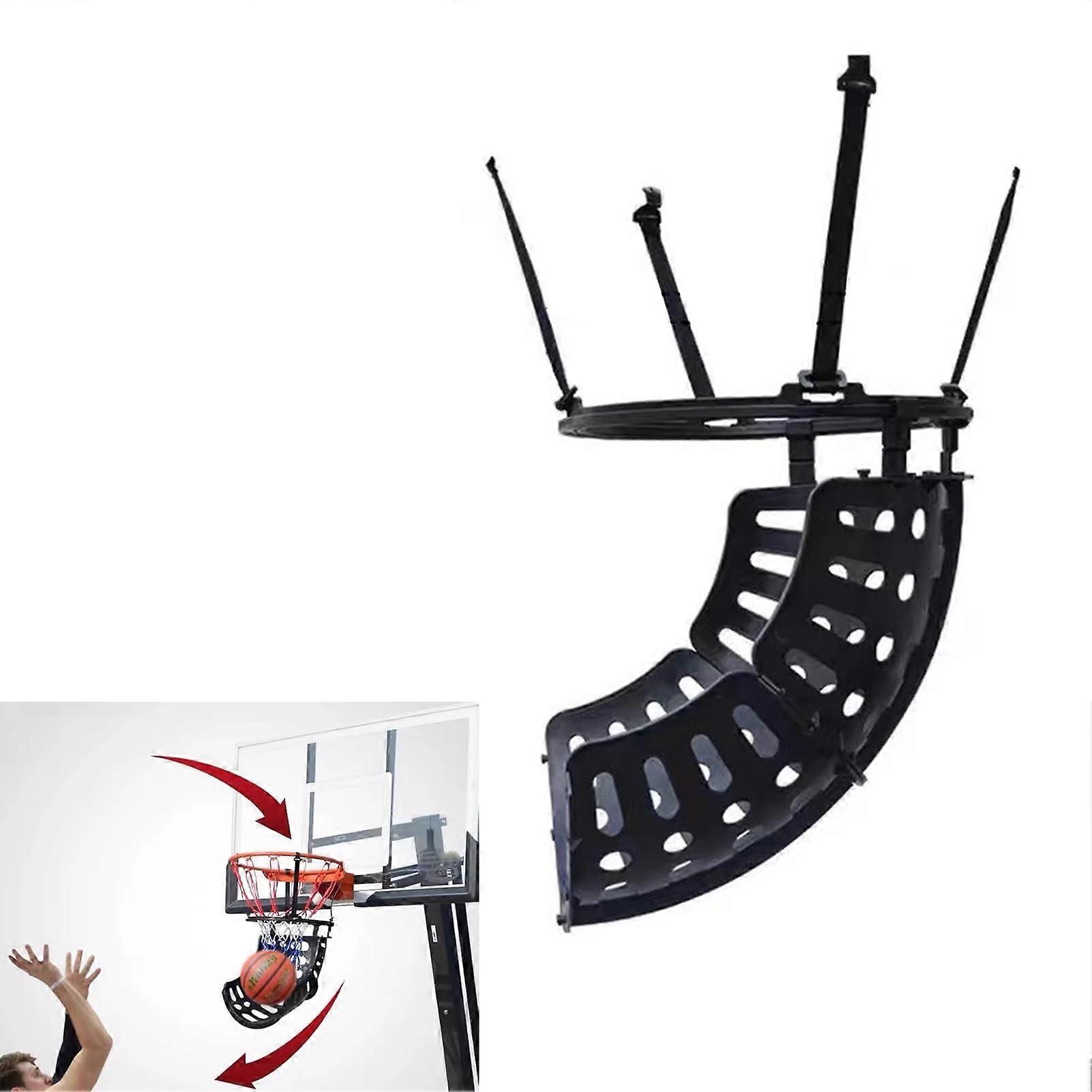 Basketball  System with Quick Ball , Easy Install Hoop Attachment for Shooting Practice