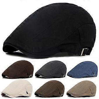 Justerbar baret hat Hold varmen Letvægts britisk stil Gentleman Men Berets til rejser