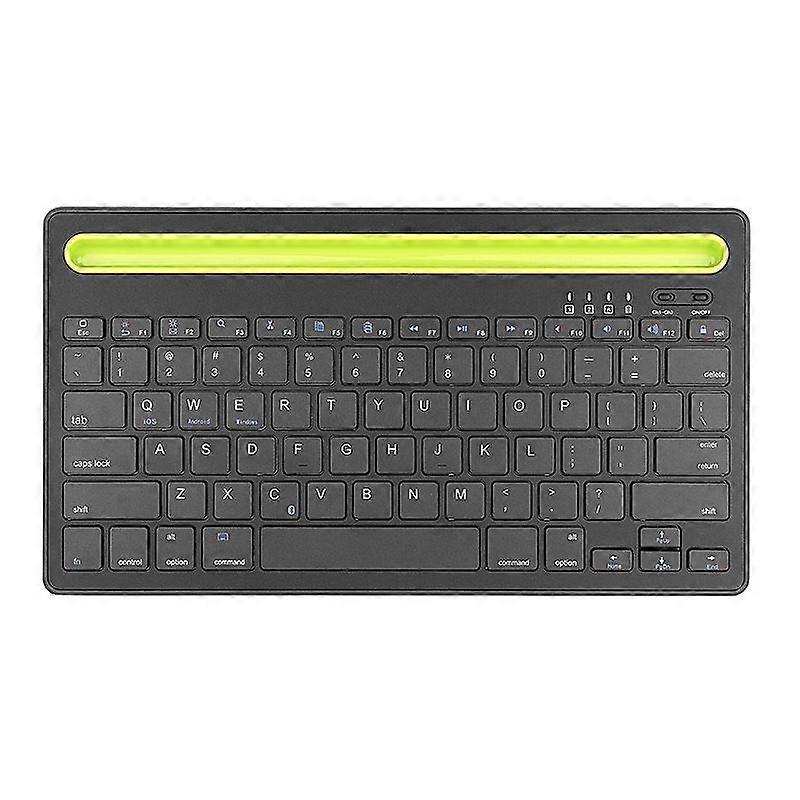 Bluetooth Keyboard Compatible with Android/iOS/Windows systems Suitable compatible with iPad/smartphones/tablets/laptops Built-in stand slot