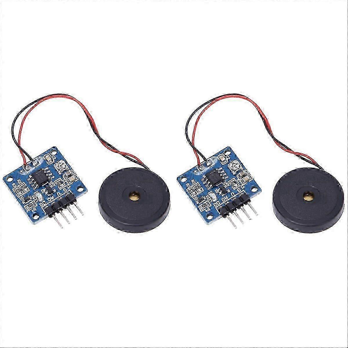 2PCS Piezoelectric Vibration Tapping Sensor Module Vibration Switch Module Mini Vibration Motors Min Edition 0121