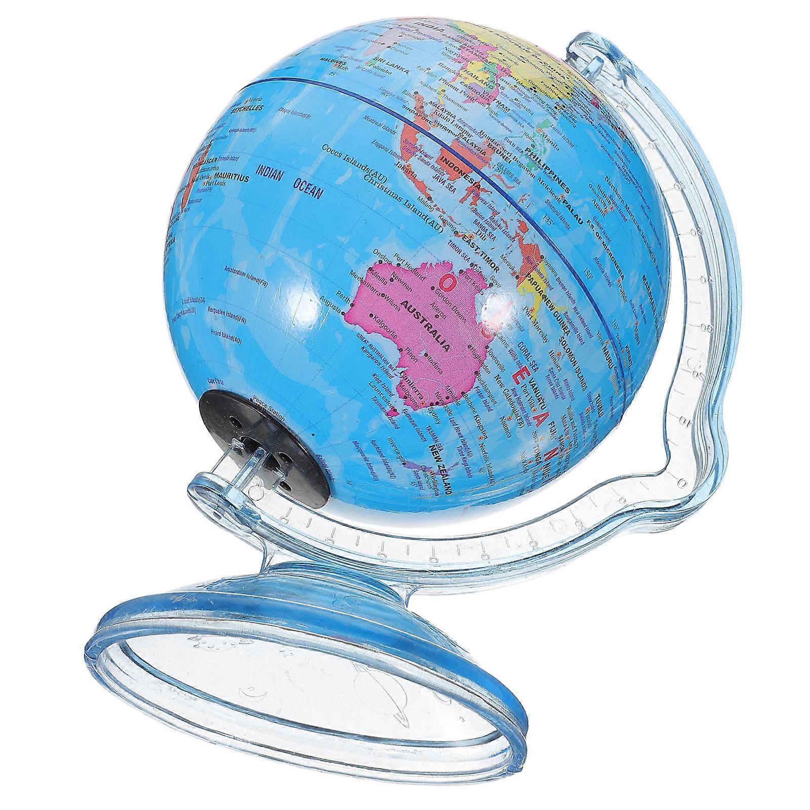 Creative Desktop Money Box Globe Shape Saving Pot for Saving 3Pcs