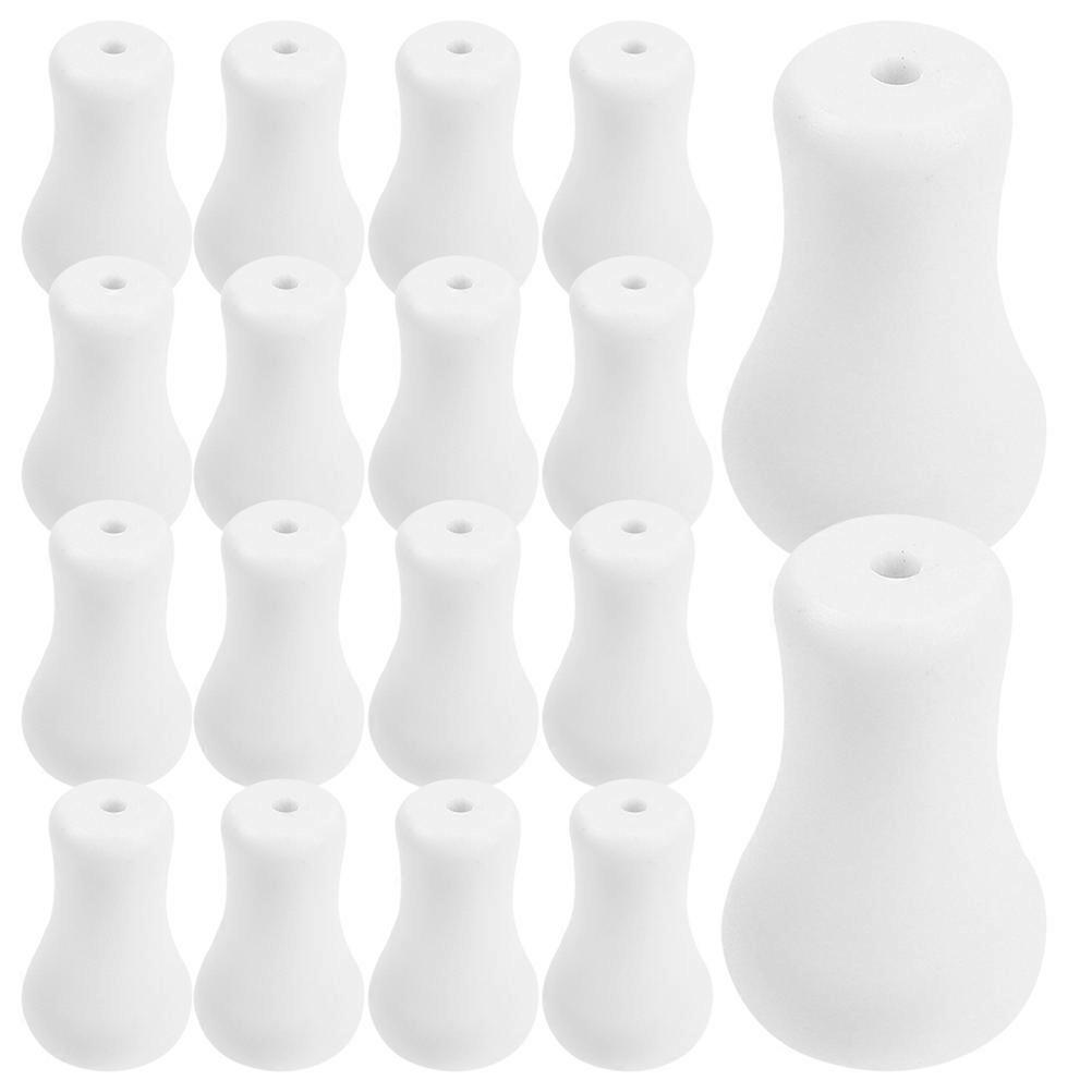 20pcs Blind Pull Cord Knobs Plastic Replacement Pull Ends for Roman Shades Curtain
