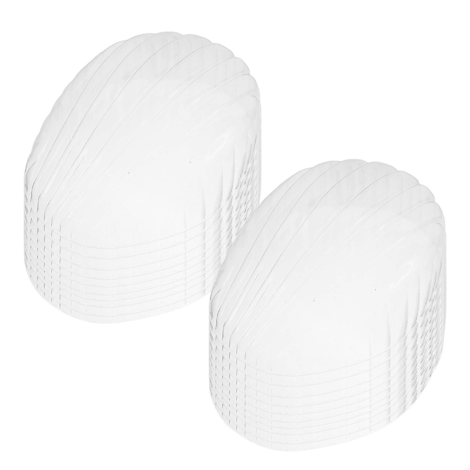 Hat Insert Hat Inner Support for Maintaining Shape 20Pcs White Plastic