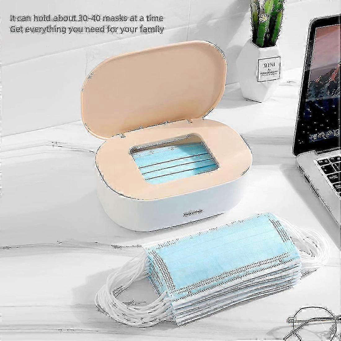 Compatible Withlarge-capacity Mask Storage Box Wet Tissue Storage Box Orange