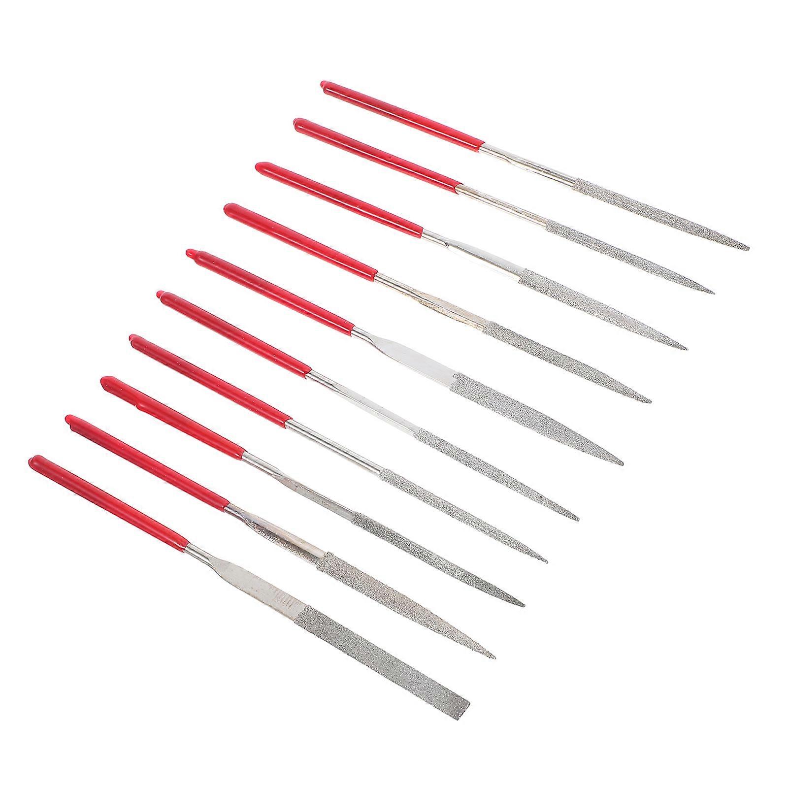 Mini Metal File Set Needle File Set for Precision Filing 40Pcs Tools Kit