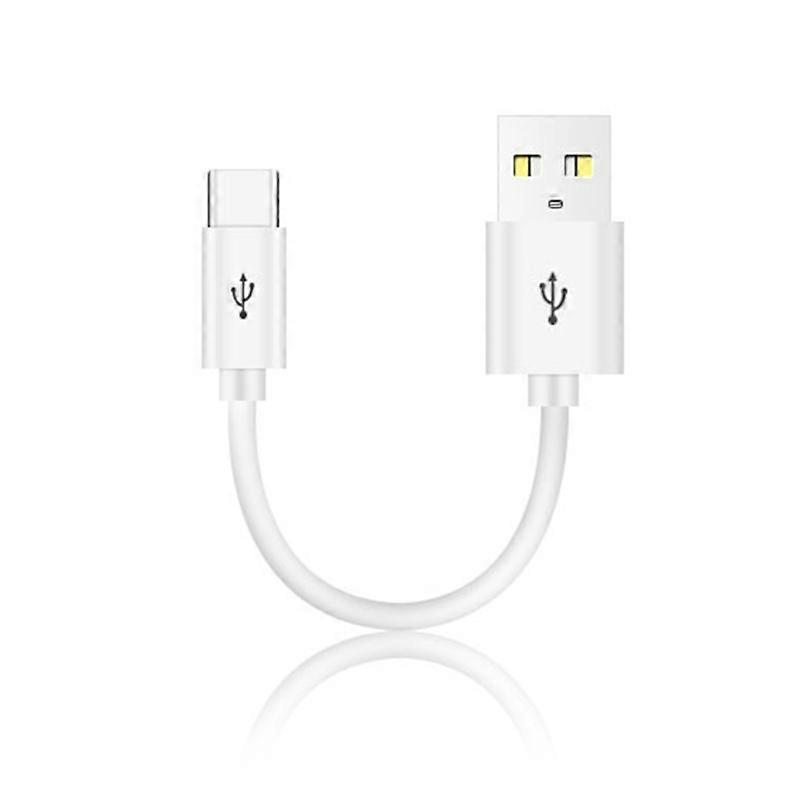 20cm Short USB to Type-C Cable Charging Cord Support Data Transfer Wire