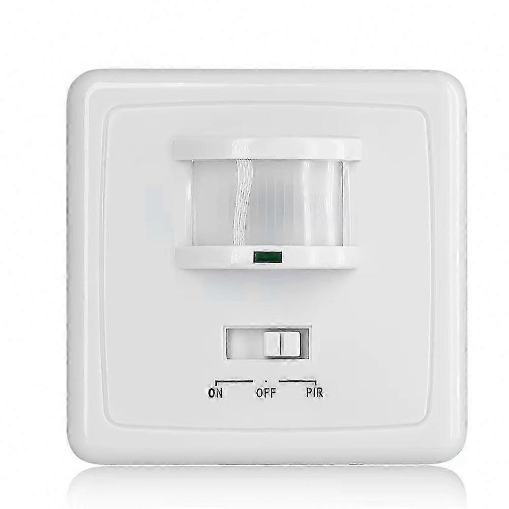 220V PIR Motion Sensor LED Light Switch, 600W Load & 9m Range