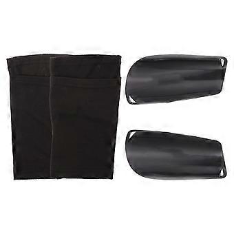 Football Leg Guards Protection 1Set Sports Legs Protectors Black Socks