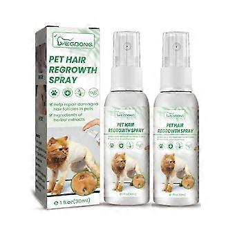 Traitements contre la chute des poils pour chiens et chats (1 à 3 fois) - Application corporelle - Favorise la repousse des poils_jsaf