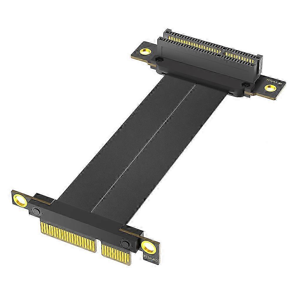 PCI-E PCI Express 4.0 4X Extension Cable ( 90 Degree Direction)