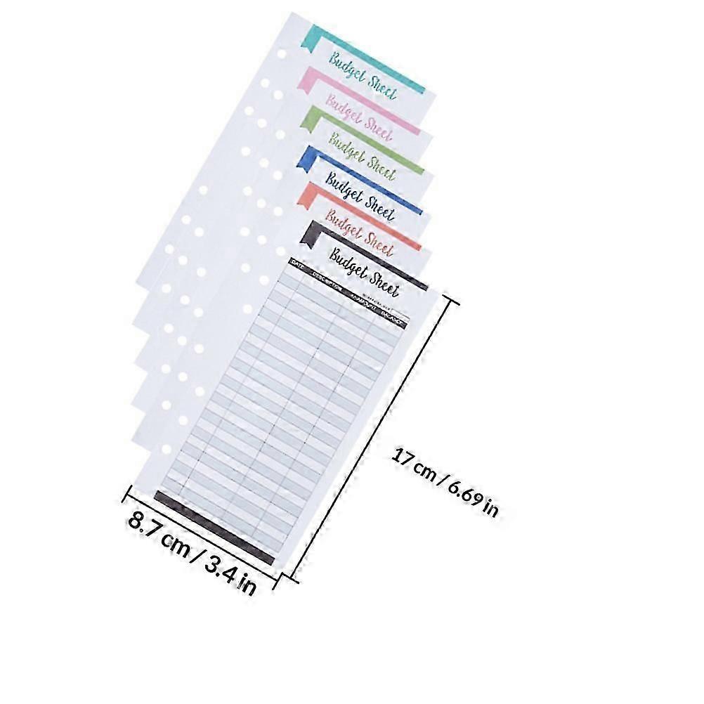 Budget Sheets Expense Tracking Sheets for Budget Planning 24Pcs