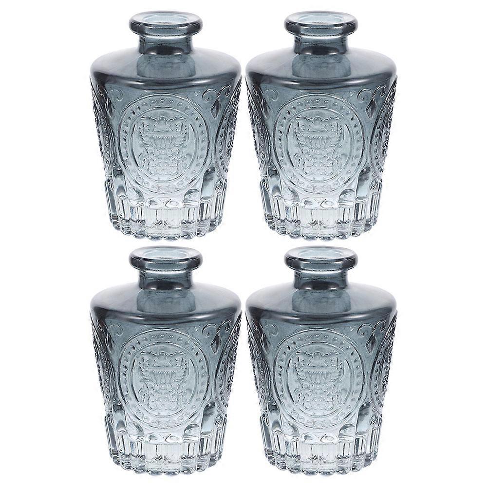 Aroma Glass Diffuser Bottles for Storage 4Pcs Essential Oil Diffuser Bottle
