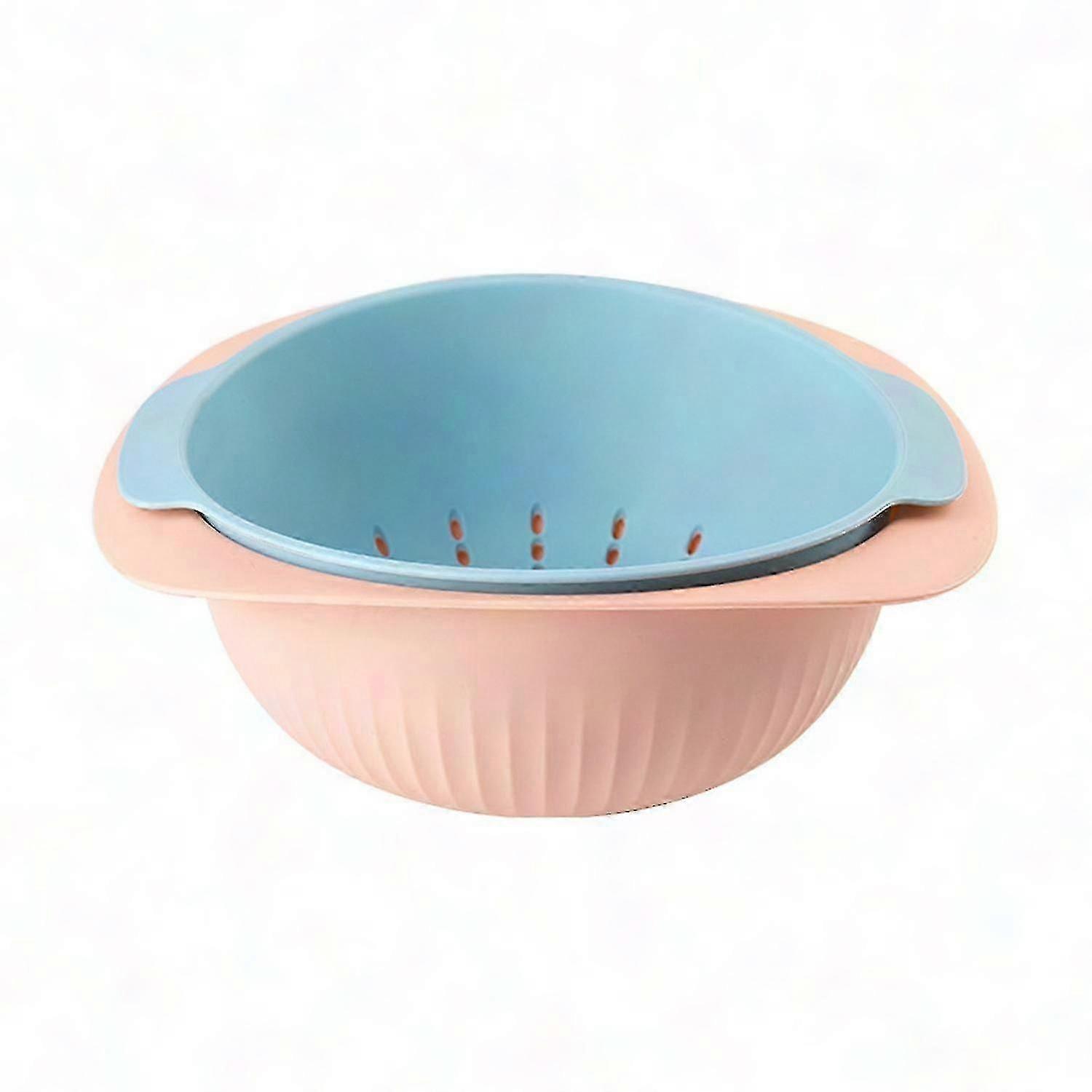 Kitchen Colander Set - Durable PP Material, Efficient Drainage, Multipurpose Washing and Straining Bowl