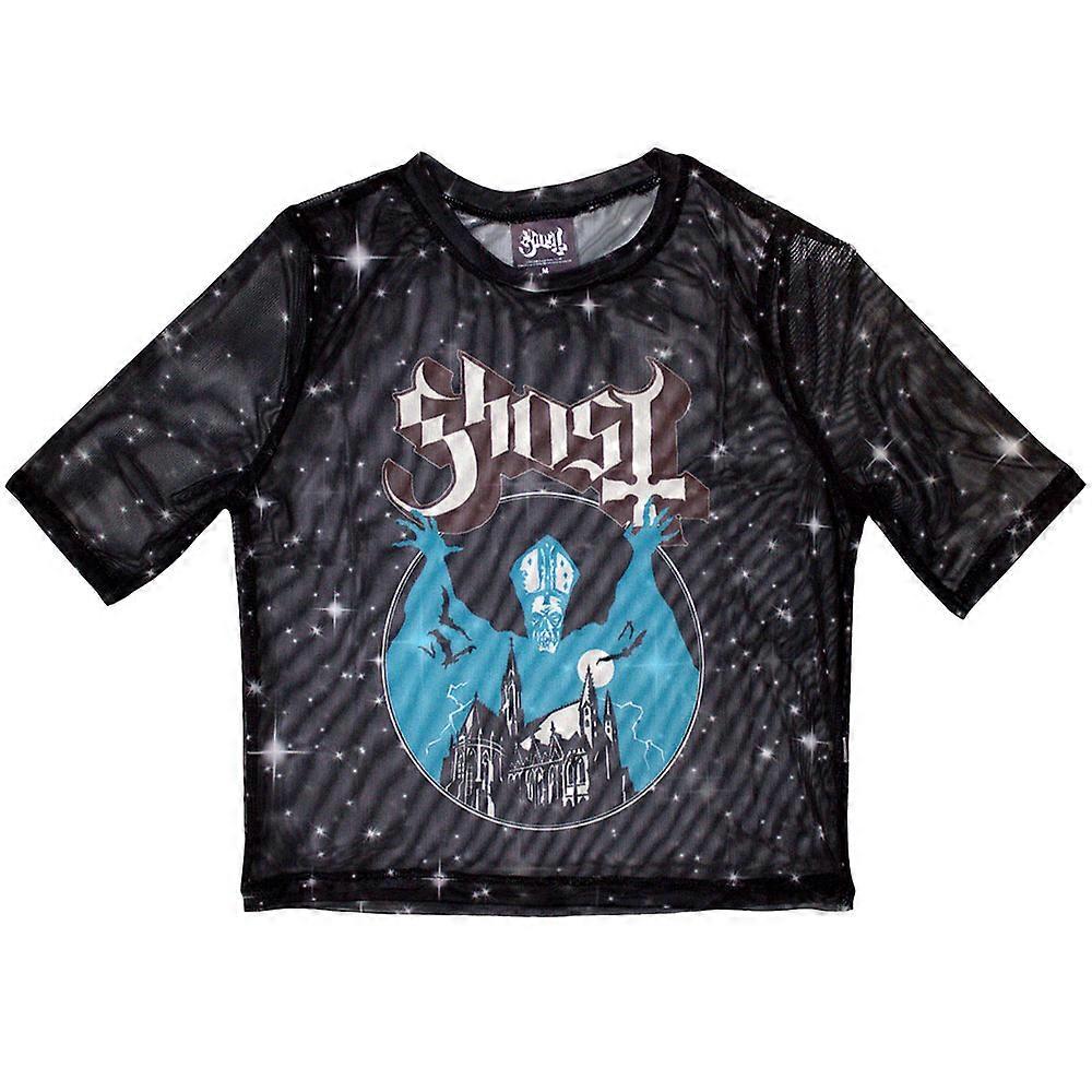 Ghost Opus Eponymous Mesh Crop Top