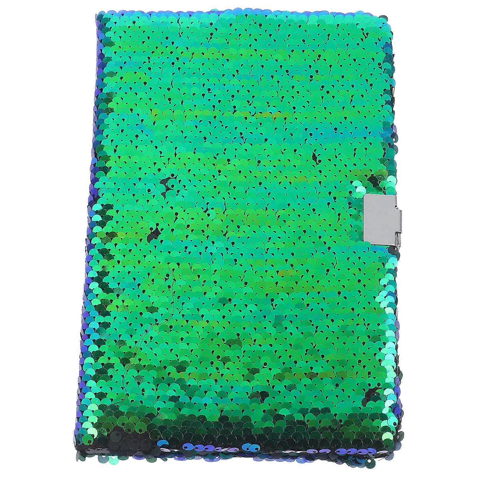 Reversible Sequin Notebook A5 Notebook Students Sequin Cover Notebook Novelty Notepad