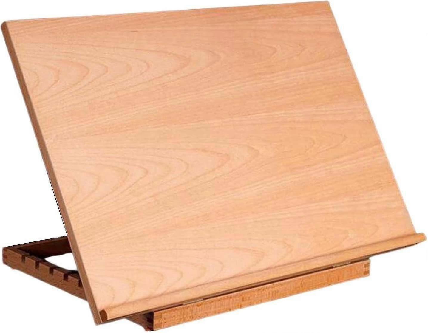 Solid Maleri Easel Organizer Artwork Tabletop Display Stand Skuff Board For
