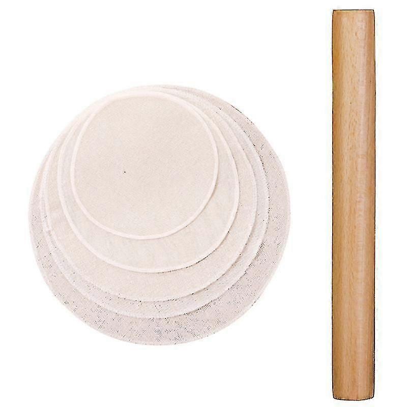 6pcs Kitchen utensils, Rolling Pin