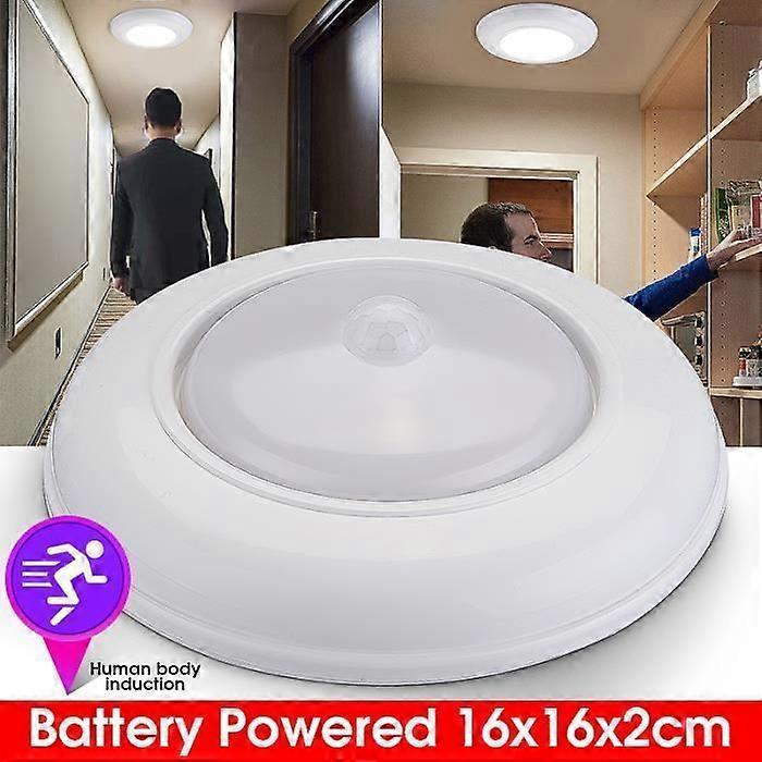 TEMPSA LED Ceiling Light Motion Sensor Battery Operated Wireless 120