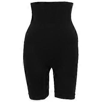 1pc Waist Trainer Pant Korsett Abdominal Shapewear Shaping Pant (svart 4xl)