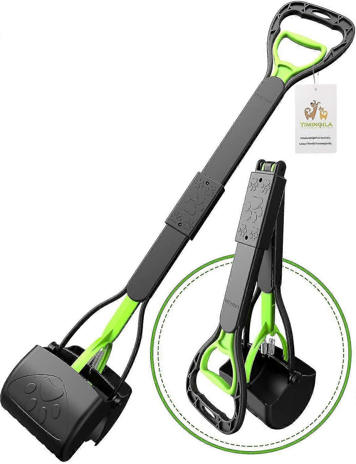 Long Handle Portable Pet Pooper Scooper