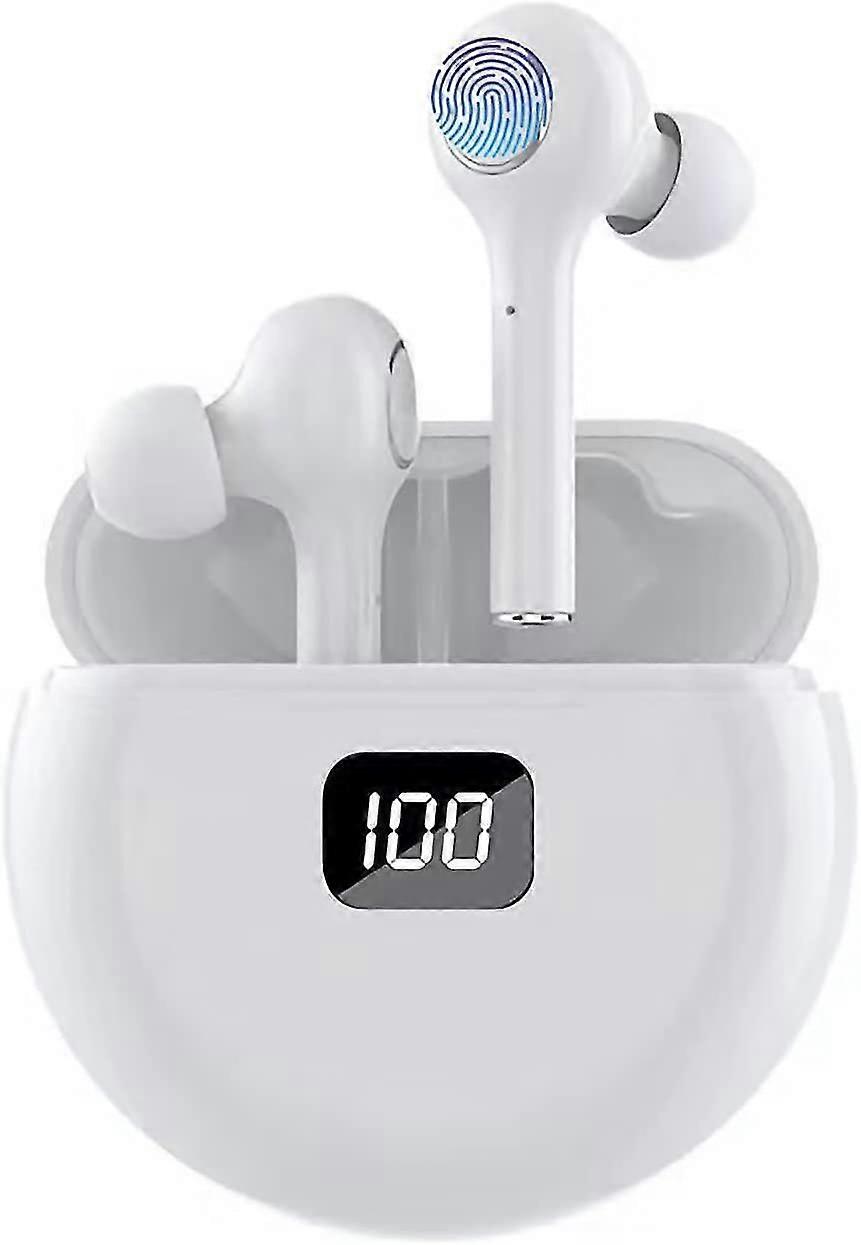 Wireless Earbuds,bluetooth 5.0 Earphones Touch Control Headset With Charging Case Digital