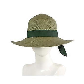 Elegant Ladies Panama Hat – Olive EP04OL