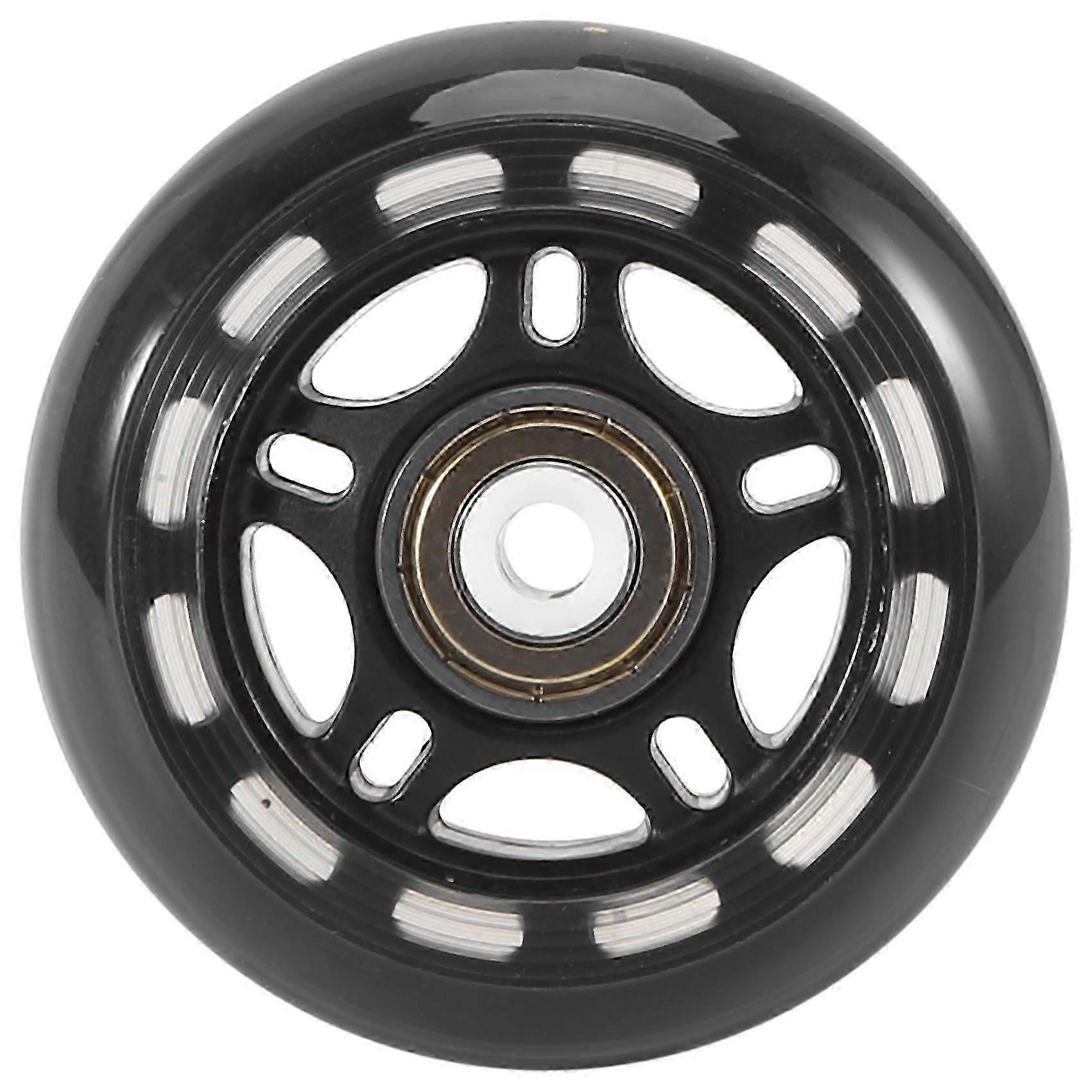 8 Pack Inline Skate Wheels Beginner's Replacement Wheel with Bearings Wheels 70mm