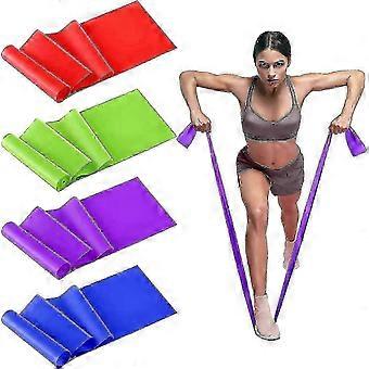 Theraband 4 Levels Resistance Exercise Bands Set for Yoga Pilates Strength Training