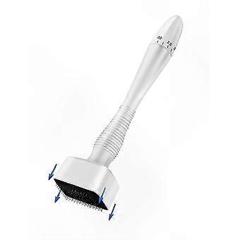 Adjustable Microneedle Derma Stamp for Facial Skin Care, Acne Scars, and Hair Growth