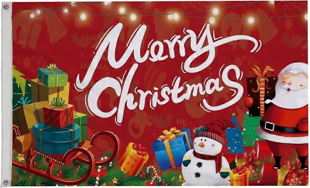 Drapeau Joyeux Noël CYQI-039