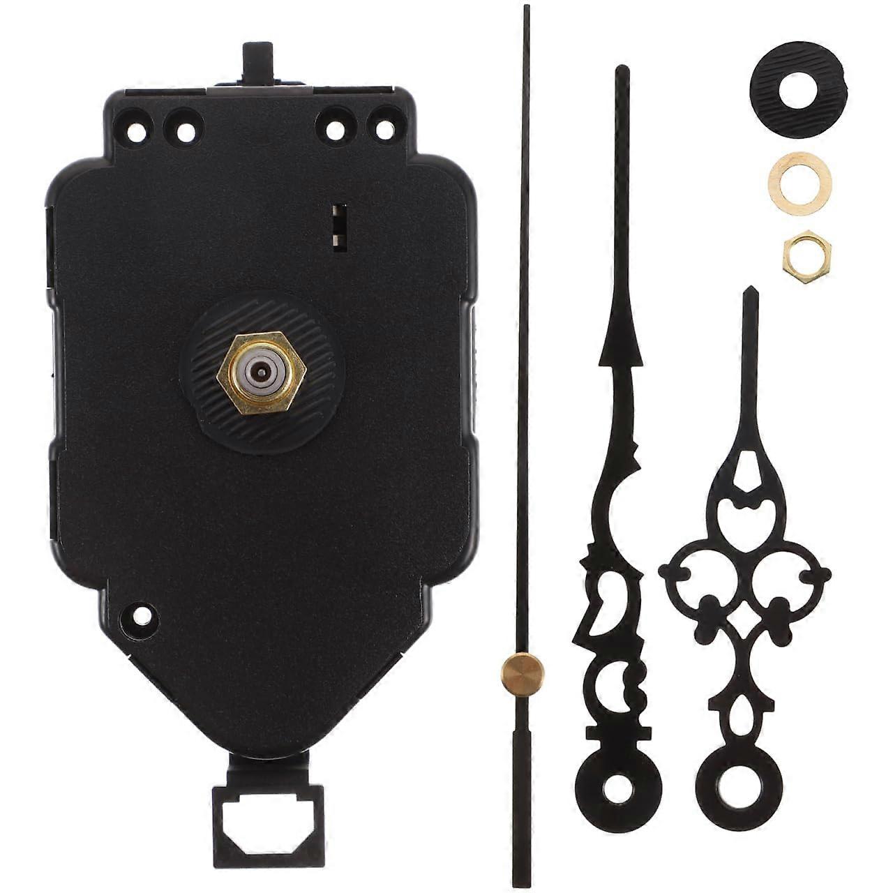 Quartz Clock Movement Kit with Pendulum, Silent Mechanism for DIY Wall Clock  and Replacement