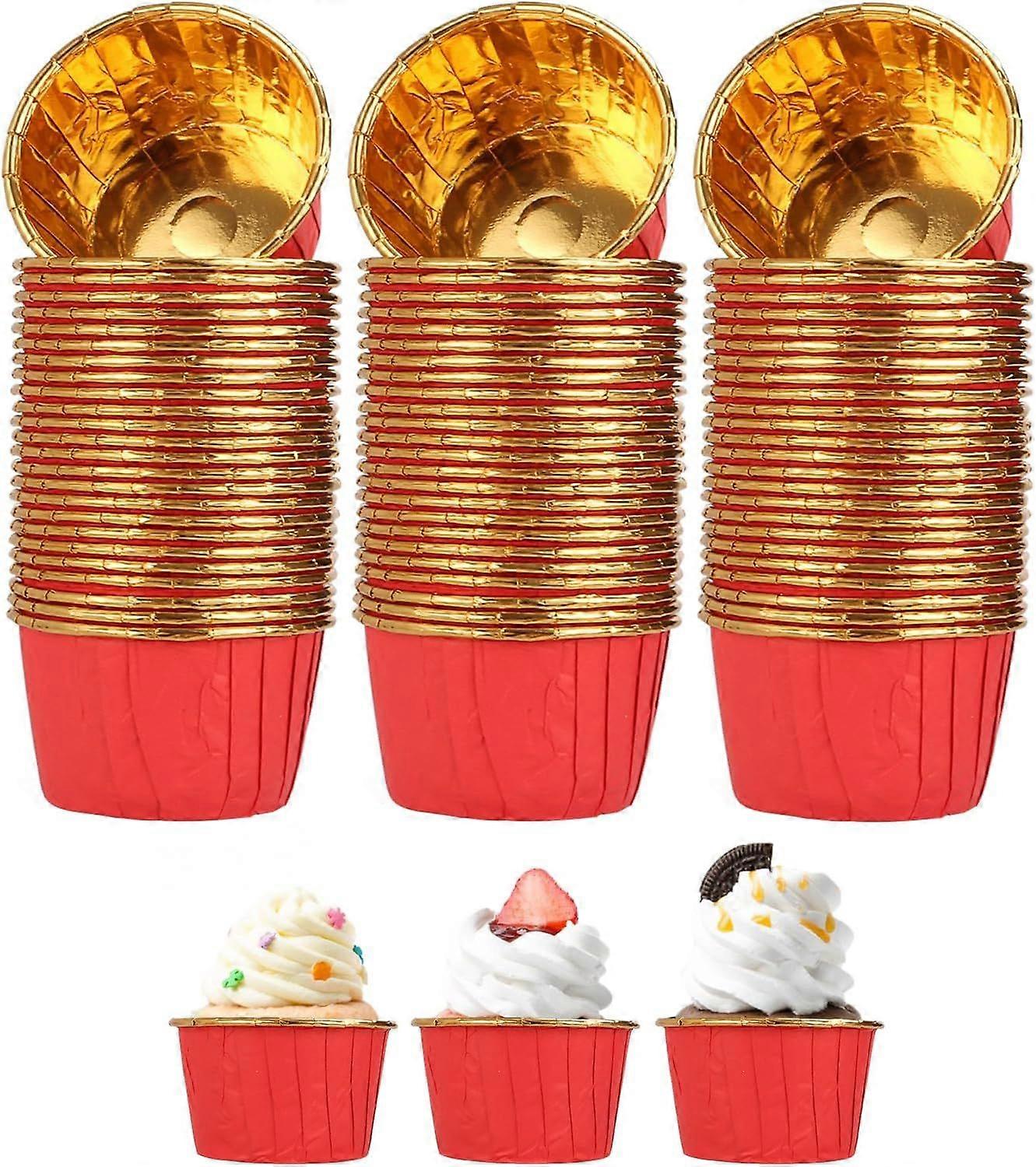 Metallic Cupcake Cases: Foil Baking Cups